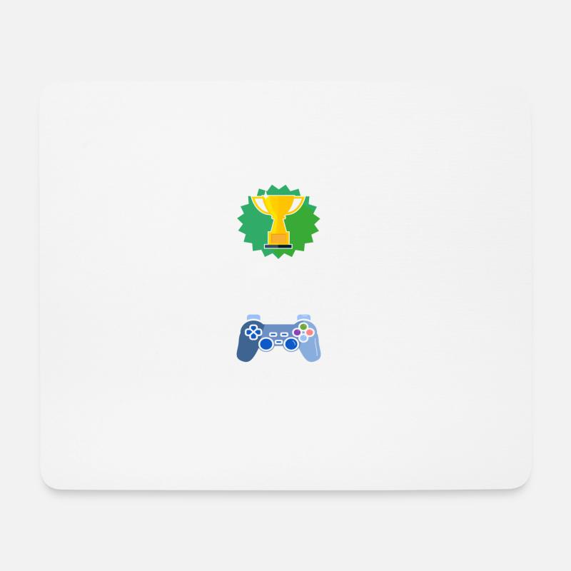 Level Unlocked 2nd Class Gamer Gift Gaming - Mouse Pad (horizontal) - white
