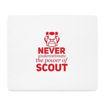 Scouts, Scout, louveteau, Rover, cadeau - Tapis de souris (format paysage) - blanc - Devant