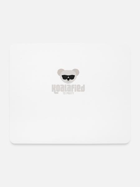 KOALABÄR - PARTY - COOL - SONNENBRILLE - JGA - Mousepad (Querformat) - Weiß