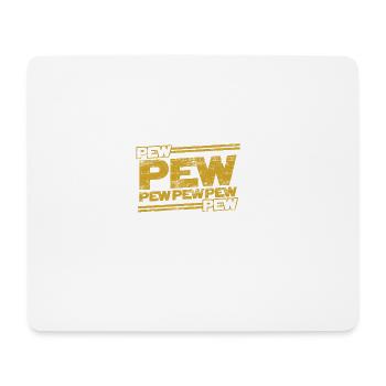 Roboter Tag Vintage T-Shirt - Mousepad (Querformat) - Weiß - Vorne
