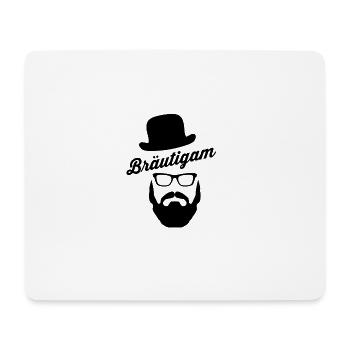 Bräutigam, Polterabend, Groom - Mousepad (Querformat) - Weiß - Vorne