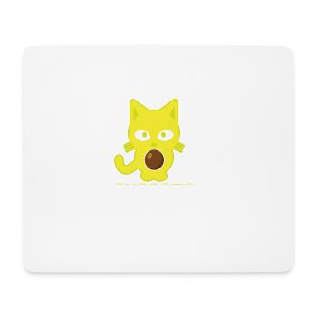 Yellow Avogato Cinco De Mayo Mexican Pride Holiday - Mouse Pad (horizontal) - white - Front