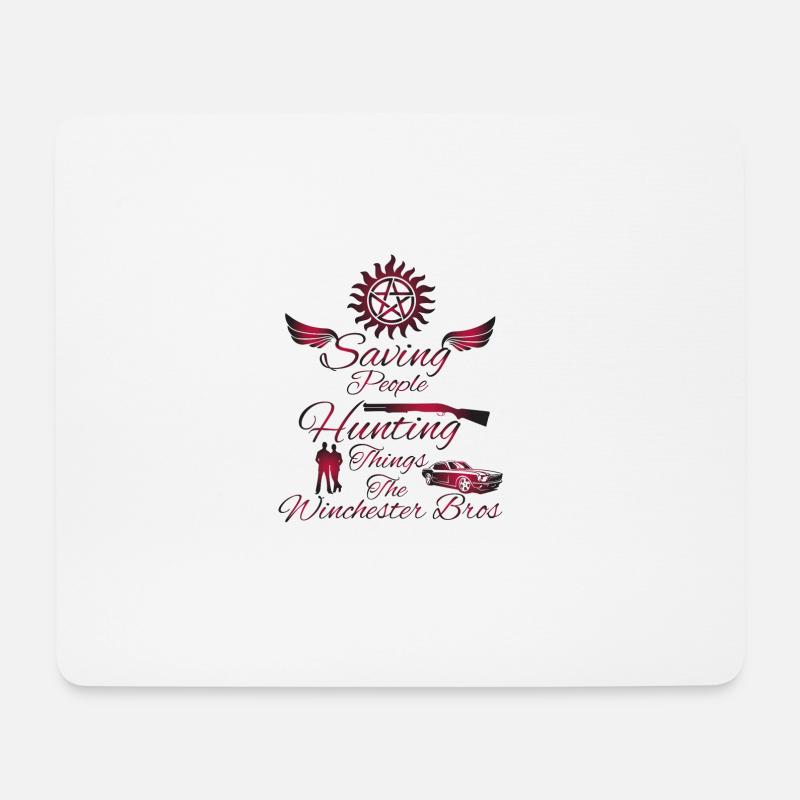 Supernatural - Mouse Pad (horizontal) - white