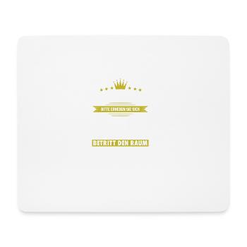 Seine Majestät, Louis, Name, Geschenk, Vorname - Mousepad (Querformat) - Weiß - Vorne