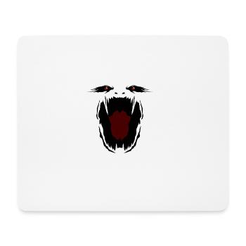 Monster - Mousepad (Querformat) - Weiß - Vorne