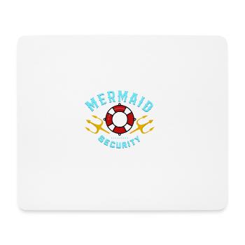 Mermaid Security Gift - Mousepad (Querformat) - Weiß - Vorne