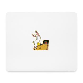 Ich liebe Kegeln Bowling Ostern Geschenk - Mousepad (Querformat) - Weiß - Vorne