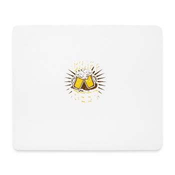 Bière artisanale - bière artisanale - Tapis de souris (format paysage) - blanc - Devant