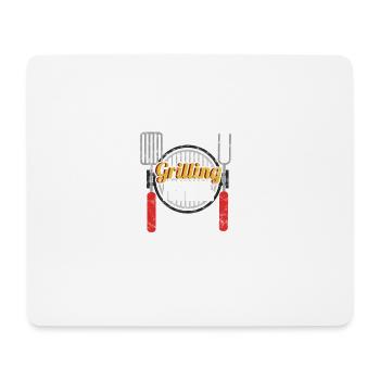 Barbecues - Je peux le faire mieux - Tapis de souris (format paysage) - blanc - Devant