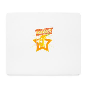 Banane - Banana Riot - Tapis de souris (format paysage) - blanc - Devant