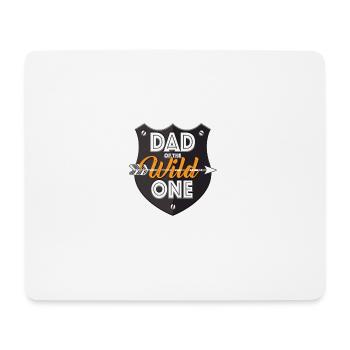 Father of the Wild - Gift - Mouse Pad (horizontal) - white - Front