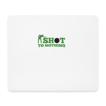 Snooker Shot to nothing - Mousepad (Querformat) - Weiß - Vorne