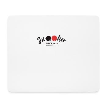 Snooker Since 1875 - Mousepad (Querformat) - Weiß - Vorne