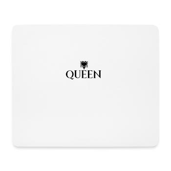 queen schwarz albanische Adler frauen shirt - Mousepad (Querformat) - Weiß - Vorne