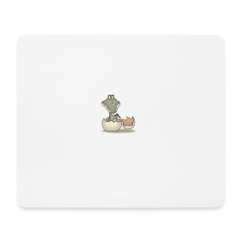 Glücklicher Ostern-Dummkopf-Tag - Alligator Prank - Mousepad (Querformat) - Weiß - Vorne