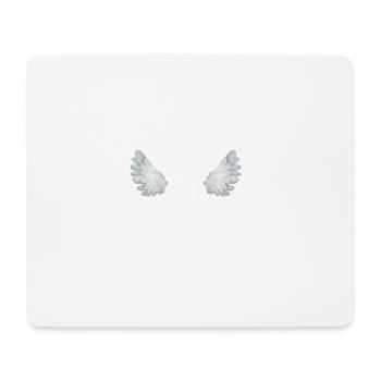 Engel ohne Fluegel - Mama - Mousepad (Querformat) - Weiß - Vorne