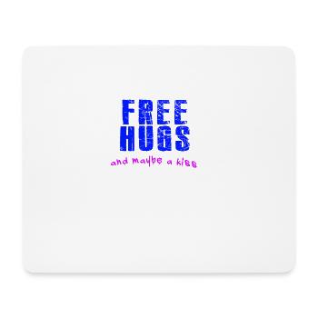 Free hugs - Mouse Pad (horizontal) - white - Front