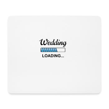 Wedding engagement wedding planning gift - Mouse Pad (horizontal) - white - Front