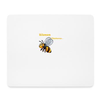 Bienen Flüsterer - Mousepad (Querformat) - Weiß - Vorne
