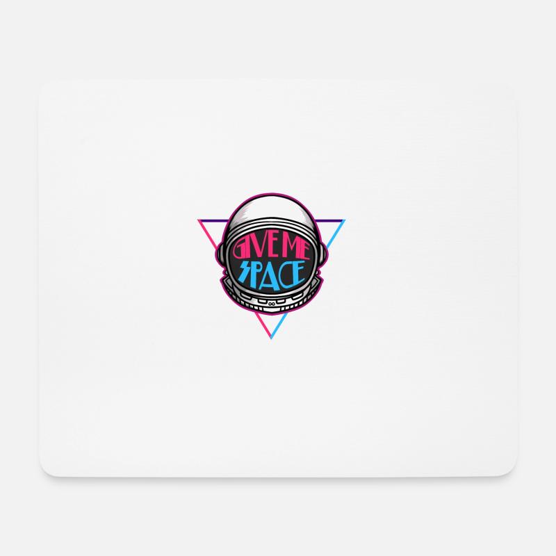 Space - Weltall - Weltraum - Raum - Spruch - Mousepad (Querformat) - Weiß