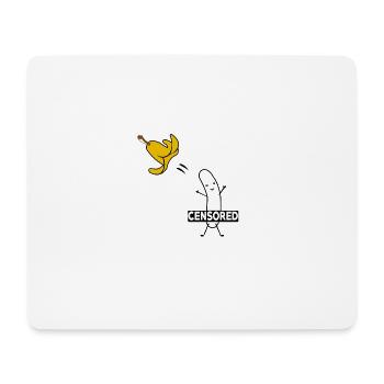 STRIPTEASE BANANA LUSTIGE COMIC - Mousepad (Querformat) - Weiß - Vorne