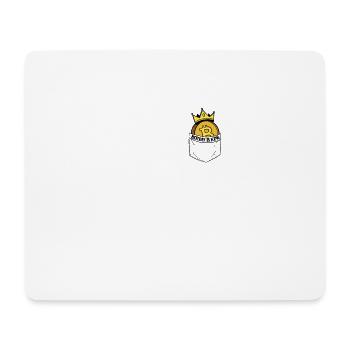 Bitcoin IS KING Chest Bag Chest Bag Gift - Mouse Pad (horizontal) - white - Front