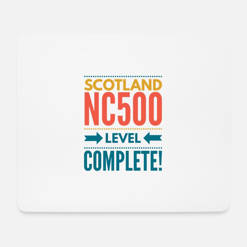 scotland north coast - Mouse Pad (horizontal) - white