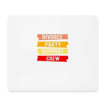 Witziges Scheidungsgeschenk Sarkastische Scheidung - Mousepad (Querformat) - Weiß - Vorne