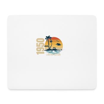 Anniversaire Edition Limitée 1950 - Tapis de souris (format paysage) - blanc - Devant