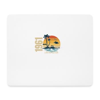 Anniversaire Edition Limitée 1961 - Tapis de souris (format paysage) - blanc - Devant