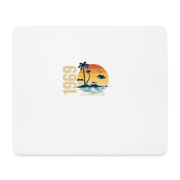 Anniversaire édition limitée 1969 - Tapis de souris (format paysage) - blanc - Devant