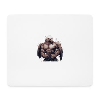 Adler Muskeln - Mousepad (Querformat) - Weiß - Vorne