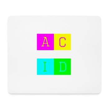 Acid house d - Mouse Pad (horizontal) - white - Front