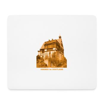 Musée Krebes Vogtland Hermann-Vogel-Haus - Tapis de souris (format paysage) - blanc - Devant