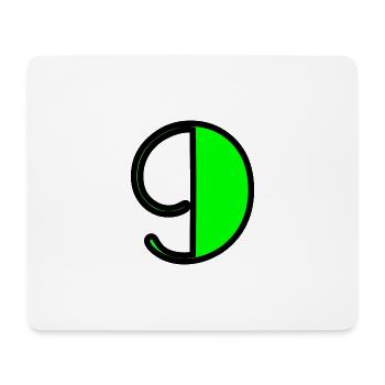 9. 9 YEARS. 9th ANNIVERSARY. BIRTHDAY 9 YEARS. 9 - Mouse Pad (horizontal) - white - Front