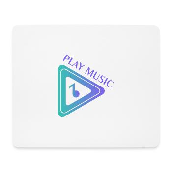 MUSIC - Mouse Pad (horizontal) - white - Front