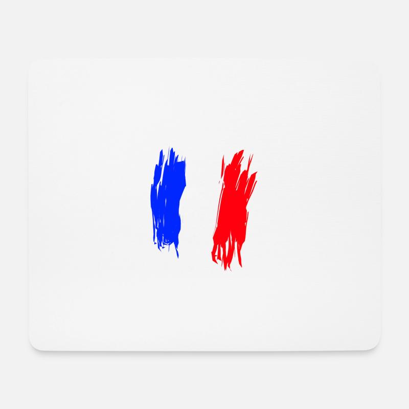 France - Mouse Pad (horizontal) - white