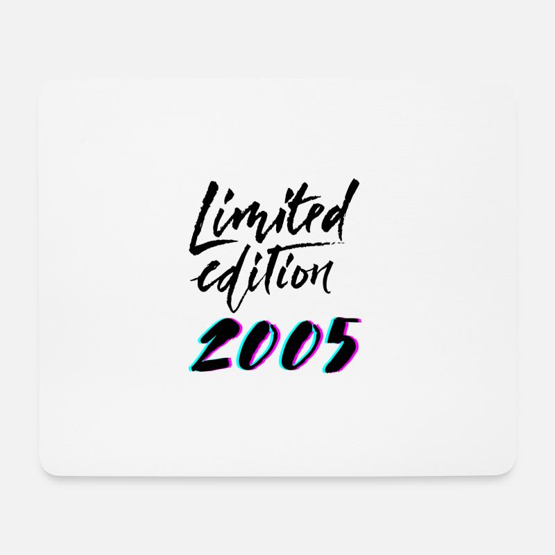 Limited Edition 2005 Geburtstag Geschenk - Mousepad (Querformat) - Weiß