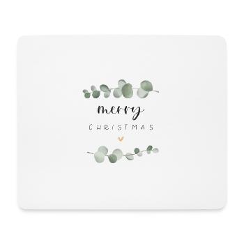 merry christmas - Mousepad (Querformat) - Weiß - Vorne