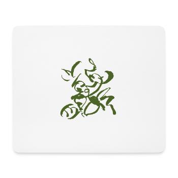 Abstrakt - Mousepad (Querformat) - Weiß - Vorne