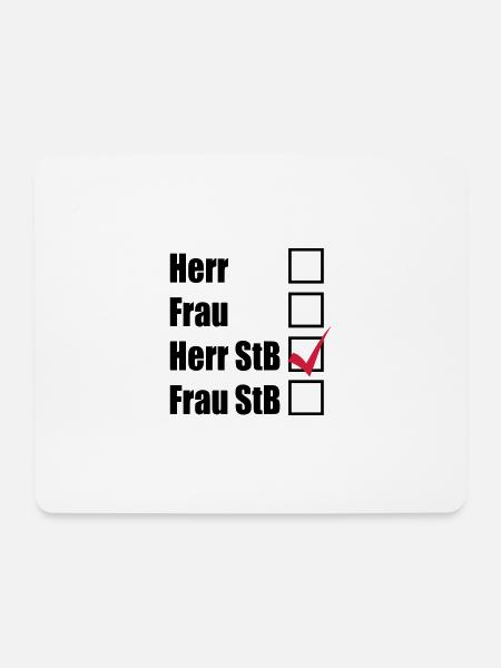 Steuerberater - Mousepad (Querformat) - Weiß