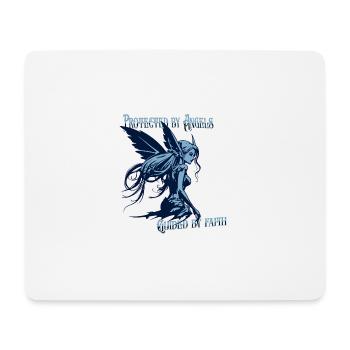 Angels Protect Me – Faith Design - Mouse Pad (horizontal) - white - Front