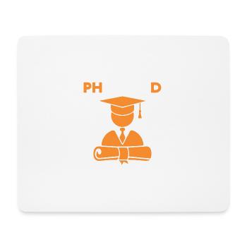 PhinisheD PhD-Absolvent Gift - Mousepad (Querformat) - Weiß - Vorne