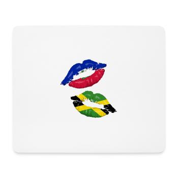 Haiti Haitian Jamaica Combination I Gift - Mouse Pad (horizontal) - white - Front