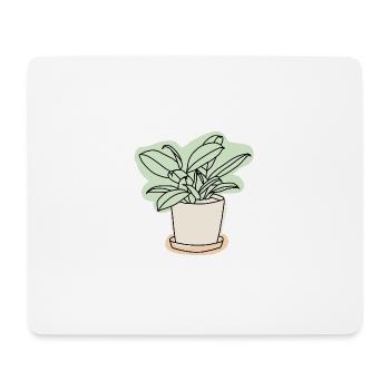 Indoor plant - Mouse Pad (horizontal) - white - Front
