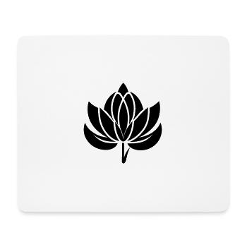 Flower - Mouse Pad (horizontal) - white - Front