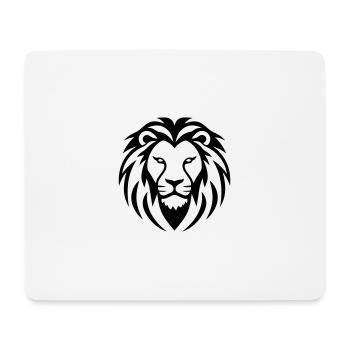lion - Mouse Pad (horizontal) - white - Front