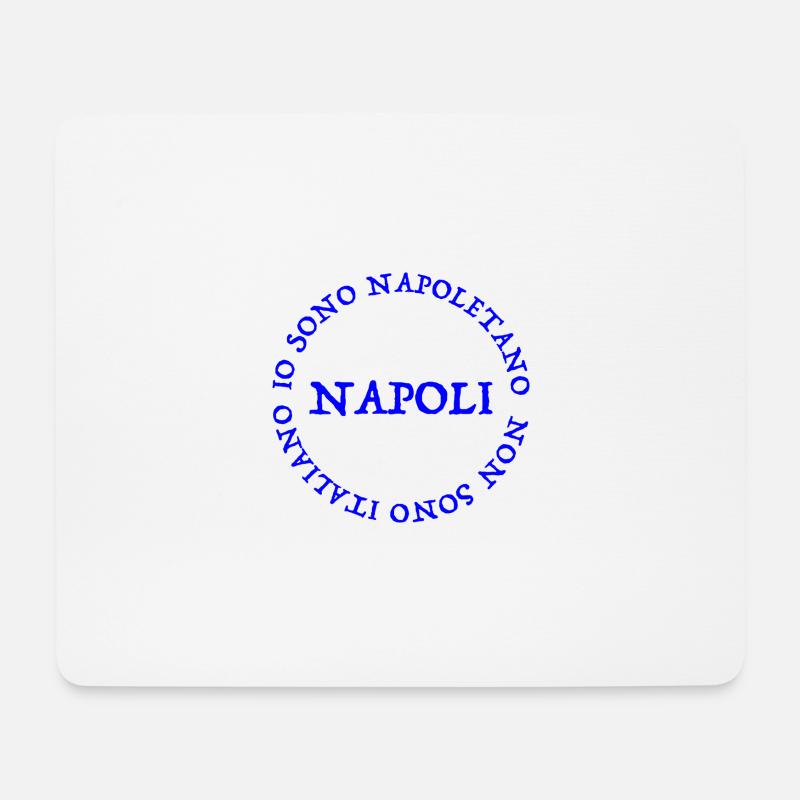 Napoli - Mousepad (Querformat) - Weiß