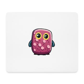 Steve - Mousepad (Querformat) - Weiß - Vorne