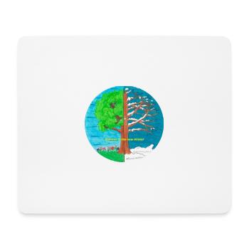 Summer is the new Winter - Mouse Pad (horizontal) - white - Front